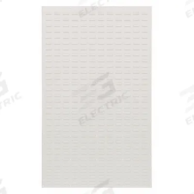 QUANTUM STORAGE SYSTEMS Louvered Panel: 61 in x 36 in x 1 in, 1 Sides, 0 Bins - Wall-Mount Louvered Panels Without Bins