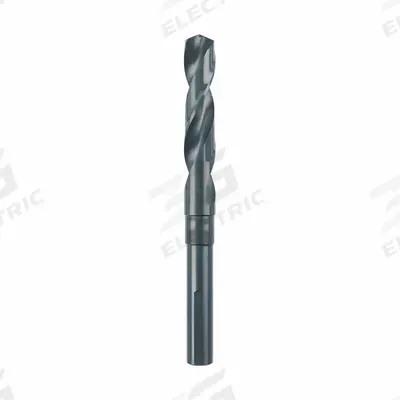MILWAUKEE Silver and Deming Drill: 19/32", 135° Split Point, Black Oxide HSS - Chip-Clearing High-Speed Steel Silver & Deming Drill Bits