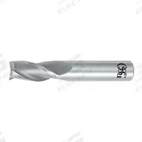 OSG Square End Mill: Carbide, TiAlN Coated, 3 Flute, 2.5 mm Mill Dia, 8 mm LOC, 39 mm OAL (MPN 403-098411)