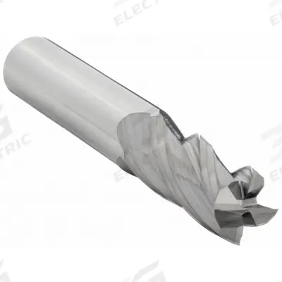 APPROVED VENDOR Square End Mill: Carbide, 4 Flute, 11 mm Mill Dia, 25 mm LOC, 76 mm OAL (MPN 206-001410) - General Purpose Carbide Square End Mills
