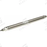 SMC Round Body Cylinder: 3/4 in Bore, 9 in Stroke, Non-Repairable, Stainless Steel, Magnetic Piston (MPN NCDMC075-0900). Key specifications — attr1122958: Rotating Rod; attr942235: Stainless Steel; attr942202: SMC; attr942209: Aluminum; attr942227: Nose; attr942243: NCM.