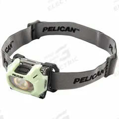 PELICAN Headlamp: 183 lm Max. Brightness, 11 hr Max Run Time, 63 m Max Beam, 2 Light Outputs (MPN 2750CC). Key specifications — Brand: PELICAN; Battery: Includes 3 AAA.
