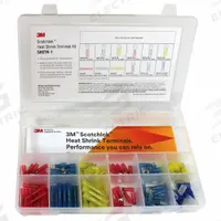 3M Wire Terminal Kit: 120 Pieces, 22 AWG – 10 AWG Wire Sizes, Crimping Tool/Tape Dispenser (MPN SHSTK-1). Key specifications — Manufacturer Part Number: SHSTK-1; Brand: 3M; Tool Included: Crimping Tool.