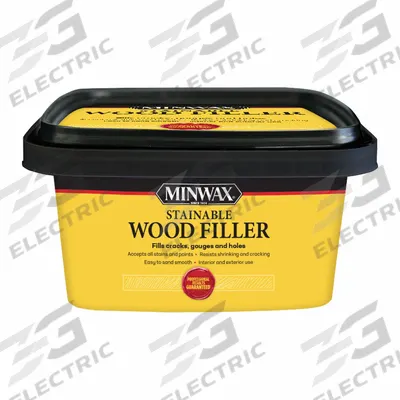 MINWAX Wood Filler: 32 oz Container Size, Tub - Wood Fillers