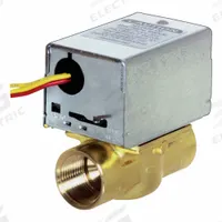 Motorized Zone Valve: 8 Cv Flow Rate, 2-Way, 1 in Female Sweat, Spring Return, NC, On/Off Signal (MPN V8043E1079). Key specifications — Actuator Voltage: 24V AC; Manufacturer Part Number: V8043E1079; Brand: HONEYWELL HOME.
