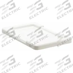 QUANTUM STORAGE SYSTEMS Lid: 17 1/4 in x 11 in, White, FDA Compliant, 11M638/11M641 (MPN LID1711WT). Key specifications — Compatible Tote - Grainger Part Number: 11M641; Compatible Tote - Manufacturer Model Number: TUB1711-8; Brand: QUANTUM STORAGE SYSTEMS; Material: Plastic.