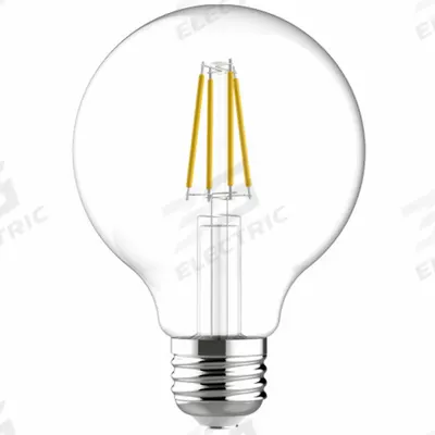 GE LAMPS Compact LED Bulb: Medium Screw (E26), LED, (G) Globe, G25, 5 W Watt, 2700K - Medium Screw Base (E26) Lamps