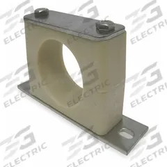 BEHRINGER PIPE SYSTEMS Beta Clamp: Smooth Bore, 316 Stainless Steel Clamp, Santoprene Cushion (MPN BSBX60625-SP)