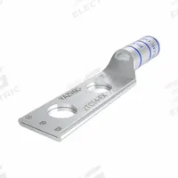 Compression Lug: For 6 AWG, Stranded Wire, 1/4 in Stud Size, Long, Copper Barrel (MPN YAZV6C2TC14FX). Key specifications — Inspection Hole: Yes; For Wire Type: Stranded; For Wire Sizes: 6 AWG; Brand: BURNDY; Manufacturer Part Number: YAZV6C2TC14FX.