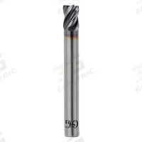 OSG Square End Mill: Carbide, TiAlN Coated, 4 Flute, 5/8" Mill Dia, 3/4" LOC, 6" OAL (MPN VG464-6250)
