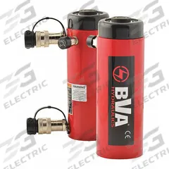 BVA HYDRAULICS Hydraulic Ram: Double Acting, 25 ton Nominal Capacity, 6 in Nominal Stroke Lg, Steel (MPN HD2506). Key specifications — attr98927: BVA HYDRAULICS.