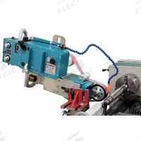 DYNABRADE Tool Post Grinder: 4 in Belt Size, 120V AC, Single Phase, 0.5 hp HP (MPN 64000). Key specifications — attr312121: Single; attr325038: DYNABRADE; attr312119: 4 in; attr312120: 120V AC.