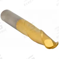 APPROVED VENDOR Ball End Mill: Carbide, TiN Coated, 2 Flute, 5/32" Mill Dia, 3/4" LOC, 2-1/2" OAL (MPN 224-001006)