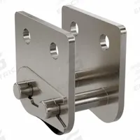 TSUBAKI Attachment Link: For Nickel-Plated Steel Roller Chains, SK-2, 40, Single Strand, Steel, 5 PK (MPN 40NPSK2CL). Key specifications — attr305132: Attachment; attr305112: TSUBAKI.