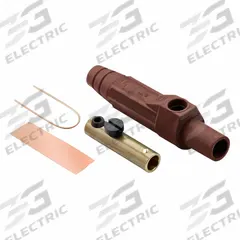 Single Pole Inline: Female, Brown, 600V AC/600V DC, 150 A, Single Set Screw Termination, 15 Series (MPN 15D22-UH). Key specifications — Gender: Female; Series: 15; Brand: LEVITON.