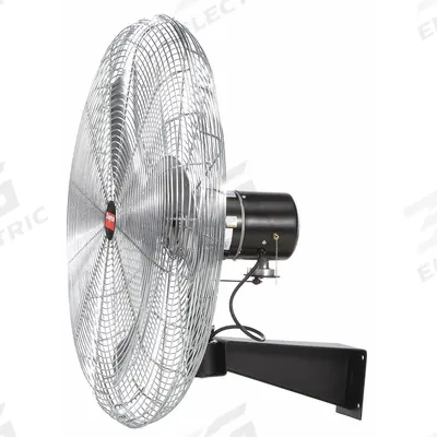 Dayton Mounted Fan: 30 in Blade Dia, 115V AC, 1/3 hp Motor HP, Wall Mount, Non-Oscillating - Standard Industrial Wall-Mount Fans