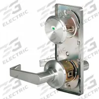 DORMAKABA Door Lockset: Passage Lever Locksets, Chrome, ADA Compliant (MPN QCI285E626S4118F). Key specifications — Ligature Resistance: Not Ligature-Resistant; Brand: DORMAKABA; Visual Indicator Message: Locked/Unlocked; Lockset Style: QCI Sierra; ADA Compliant: Yes; Finish: Satin Chromium-Plated : Cast Zinc.