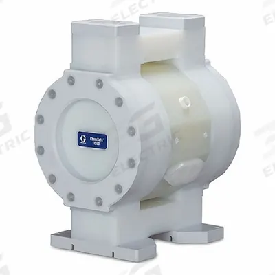 GRACO Air Operated Double Diaphragm Pump: PTFE, 1 1/2 in, NPT Connection, 100 gpm - High Purity AODD Pumps