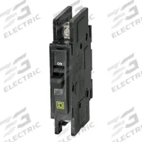 SQUARE D Miniature Circuit Breaker: 60 A, 120/240V AC, Single Phase, 22kA at 120/240V AC, 1 Poles (MPN QOU160VH). Key specifications — Phase: Single; Amps: 60 A; AC Voltage Rating: 120/240V AC; Max. AIR Rating: 22kA at 120/240V AC; For Use With: Heating; Brand: SQUARE D.