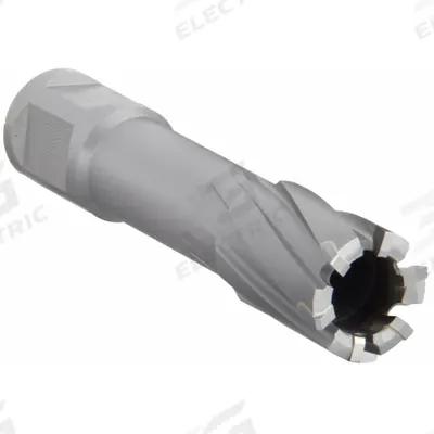 MILWAUKEE Annular Cutter: 5/8 in Cutter Dia, 2 in Max Cutting Dp, Bright, Carbide - Carbide-Tipped Annular Cutters for Toughest Materials