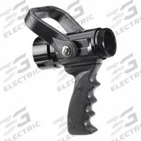 VIPER Fire Hose Nozzle: Solid Bore, I219919. Key specifications — Product Type: Nozzle; Thread Type: NST; Base Type: Swivel; Body Material: Aluminum; Activates By: Shutoff Handle; Nozzle Option: Solid Bore; Spray Pattern: Straight Stream; Brand: VIPER.