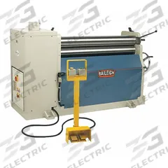 BAILEIGH INDUSTRIAL Plate Roller: Corded, Hydraulic, 3 ga Capacity (Steel), 60 in Max. Bend Lg (MPN PR-503). Key specifications — attr67578: Yes; attr67566: BAILEIGH INDUSTRIAL.