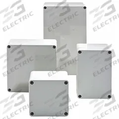 WIEGMANN Enclosure: Polycarbonate, 3 in x 2 in x 3 in, NEMA 4X, Solid Cover, Screw On (MPN HW-S808009). Key specifications — Brand: WIEGMANN; Closure Method: Screws; Enclosure Material: Polycarbonate; Knockouts: Not Included.