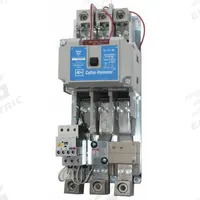 EATON NEMA Magnetic Motor Starter: Non-Reversing, 3 Poles, NEMA Size 5, 270 A, 480V AC Coil (MPN AN19SN0C5G300). Key specifications — Brand: EATON; Auxiliary Contact Form: 1NO; Coil Voltage: 440/480V AC; Phase: Three; Operator: None; Operator Controls: None; Auxiliary Contacts Included: 1NO; Signaling Features: Pilot Light.