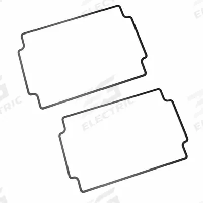 HAMMOND Electrical Enclosures: Repl Gasket, Temp Rating of -40°C to 150°C - Electrical Enclosure Accessories & Replacement Parts