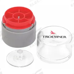 TROEMNER Calibration Weight: 2 mg Nominal Mass, Leaf Calibration Wt, 2, Accredited, Aluminum, Metric (MPN 7036-2W). Key specifications — attr1385174: Case; attr1385170: TROEMNER; attr1385171: Aluminum.