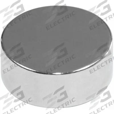 MAG-MATE Rare Earth Magnet: Neodymium, 3/4 in Outside Dia, 0.5 in Thick, Disc Magnet - Disc Rare Earth Magnets