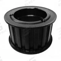 APPROVED VENDOR Timing Belt Pulley: Trapezoidal, Bushed, For H Timing Belt Section, 40 Teeth (MPN QD40H150). Key specifications — Brand: APPROVED VENDOR; Tooth Profile: Trapezoidal; Finish: Black Oxide; For Bushing Type: Quick Detachable.