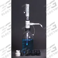 UNITED Bottle Top Dispenser: 2.5 mL Volume Capacity - mL, 0.25 mL – 2.5 mL, +0.6/-0.015% Accuracy (MPN BTDR-1). Key specifications — Brand: UNITED; Accuracy: +0.6/-0.015%.