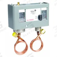 Dual Pressure Control: SPST, 20 in Hg to 100 psi Low Side, 100 psi to 500 psi High Side, NEMA 1 (MPN P70MA-1C). Key specifications — Series: P70; Brand: JOHNSON CONTROLS; Product Type: Dual Pressure Control; Manufacturer Part Number: P70MA-1C.
