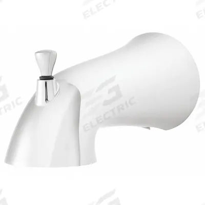 SPEAKMAN Diverter Tub Spout: 1/2 in Connection Size, Slip-Fit Connection - Bathtub Spouts with Pull-Up Diverters