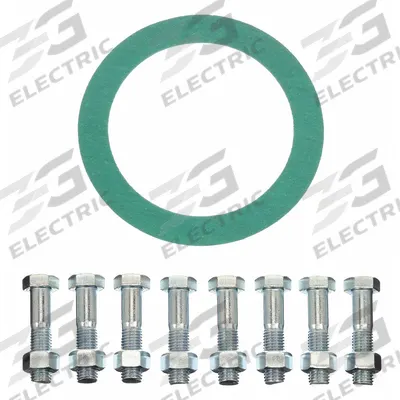 APPROVED VENDOR Ring Flange Gasket: Class 150, Aramid, Buna-N Binder, For 6 in Pipe - Aramid/Buna-N Ring Gaskets with Flange Bolts