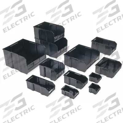 QUANTUM STORAGE SYSTEMS Bin Divider: 10 in x 6 3/4 in, Electrostatic Discharge Conductive - ESD Static-Control Hanging & Stacking Bin Dividers