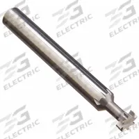 KEO Small Keyseat Cutter: Carbide, Straight Tooth, 3/8" Dia, 1/8" Thick, 8 Tooth (MPN 943-000-407)