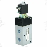 AVENTICS Solenoid Air Control Valve: Three-Way / Two-Position, Female 1/4 in NPT, Female 1/4 in NPT (MPN 8227A1NA21A00C7). Key specifications — attr1078830: Aluminum; attr1078874: Spring Return; attr1078854: Normally Closed.