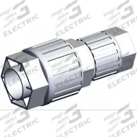 SMC High Purity Tube Fitting: 1 in OD x 3/4 in OD Size, Compression x Compression, PFA (MPN LQ3U6A-R1). Key specifications — Series: LQ3; Brand: SMC; Standards: RoHS_6, RoHS_10.
