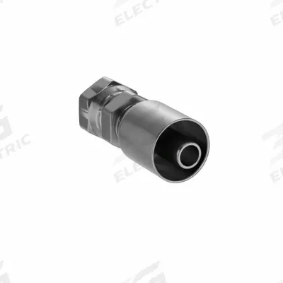 Parker Hydraulic Crimp Fitting: Steel x Steel, Straight, -10 For Hose Dash Size - Parker Crimp Hydraulic Hose Fittings with JIC Connection