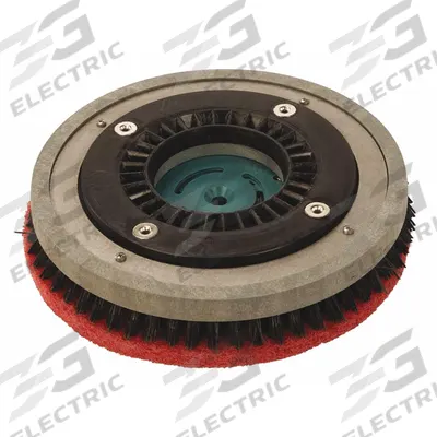 NOBLES Pad Driver: 17 in Pad/Brush Size, Round, 17 in Dia, 17 in Fits Machine Size - Pad Drivers