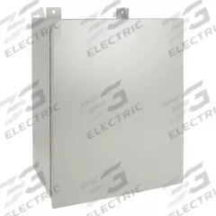 WIEGMANN Enclosure: Steel, 30 in x 24 in x 9 in, NEMA 12/13, Solid Cover, Hinged (MPN B302409CH). Key specifications — Brand: WIEGMANN; Closure Method: Clamps; Knockouts: Not Included.