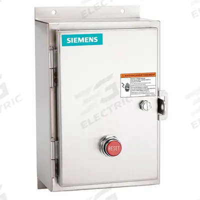 SIEMENS NEMA Magnetic Motor Starter: Non-Reversing, 3 Poles, NEMA Size 3-1/2, 115 A - Enclosed Non-Reversing Starters with Electronic Overloads
