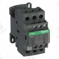 SCHNEIDER IEC Magnetic Contactor: Non-Reversing, 3 Poles, 3NO Contacts, 25 A, 24V AC Coil (MPN LC1D25B7). Key specifications — Brand: SCHNEIDER; Integrated Surge Suppression: No.