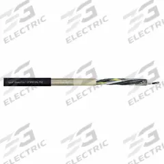 CHAINFLEX Hybrid Cable: (6) 16 AWG (1.5)/(3) Three Pr 12 AWG (4.0)/10 AWG (6.0), PUR Jacket (MPN CFSP-792-013). Key specifications — Conductor Grouping: (6) 16 AWG/(3) Three Pair 12 AWG/10 AWG; Includes Ground: Yes; Minimum Bend Radius Factor - Flexible: 8 x OD; Minimum Bend Radius Factor - Fixed: 5 x OD; Overall Length: Order by the Foot; Brand: CHAINFLEX.