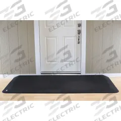 EZ EDGE Door Ramp: 82 in Lg, ADA Compliant, Black, Rubber (MPN MRAEZ2180). Key specifications — Brand: EZ EDGE.