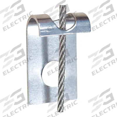 BIRD BARRIER Netting Bracket: Netting Bracket, Stainless Steel, Silver, 1 in Overall Lg - Bird Control Netting Accessories