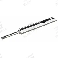 MICRO 100 Grooving Tool: 0.1875 in Shank Dia., Right Hand, 1.500 in Overall Lg (MPN QMRR-015-150-060X)