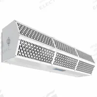 Unhtd 8.5"H 36"W 8.5"D Alum Air Curtain: Ambient Air, Low Profile, For 3 ft Opening Wd, 1,020 cfm (MPN SLC07-1036AC-G). Key specifications — Brand: BERNER.